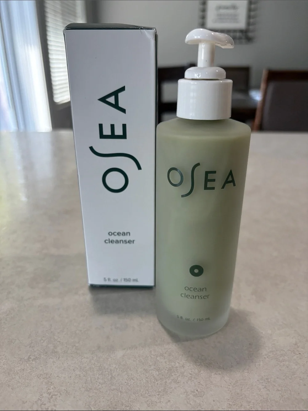 Sea Ocean Cleanser - Sage Green Pump Bottle